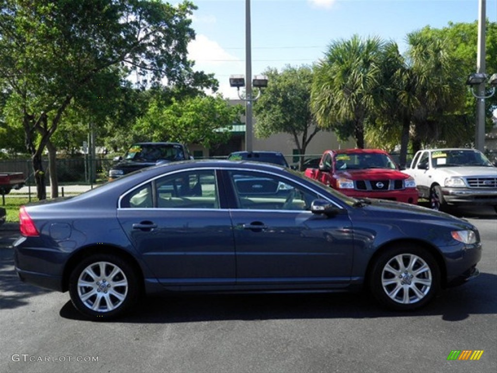 2009 S80 3.2 - Barents Blue Metallic / Sandstone Beige photo #12