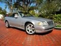 2002 Silver Arrow Ultra Metallic Mercedes-Benz SL 500 Silver Arrow Roadster  photo #2