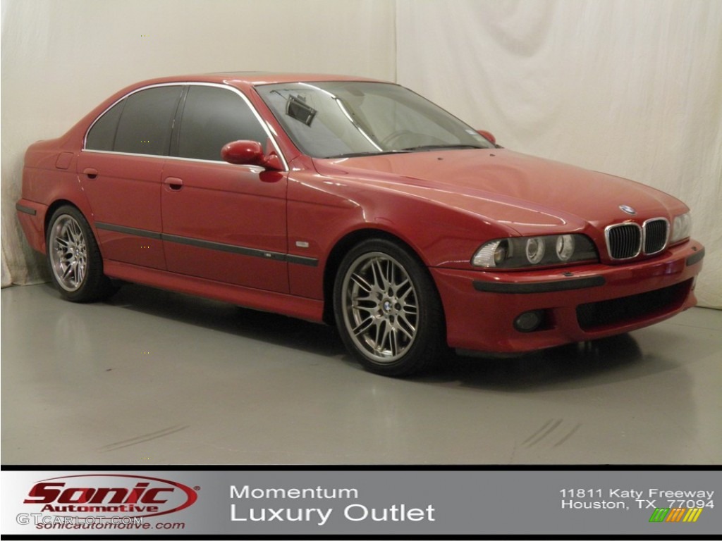 2000 M5  - Imola Red / Imola Red photo #1