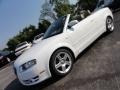 2008 Ibis White Audi A4 2.0T quattro Cabriolet  photo #1