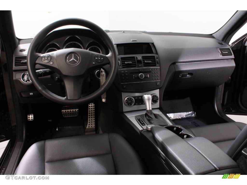 2009 Mercedes-Benz C 300 4Matic Sport Black Dashboard Photo #65766508