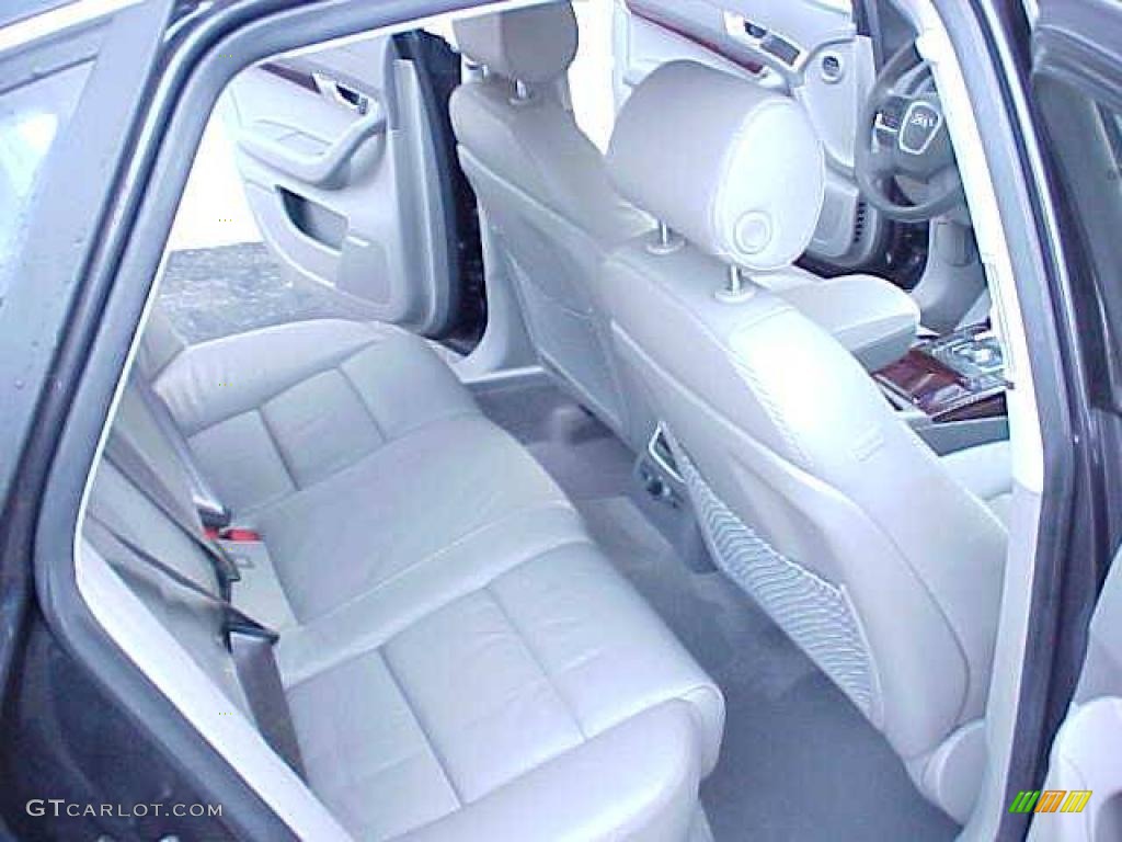2006 A6 3.2 quattro Sedan - Oyster Grey Metallic / Platinum photo #10