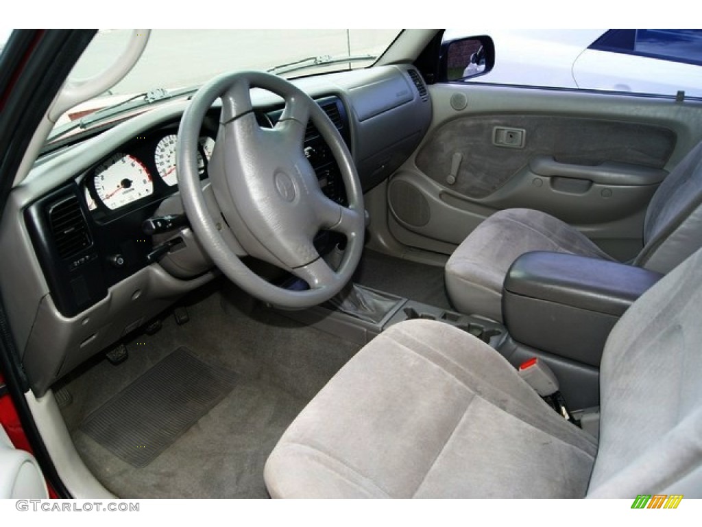 Charcoal Interior 2003 Toyota Tacoma Xtracab Photo #65766973