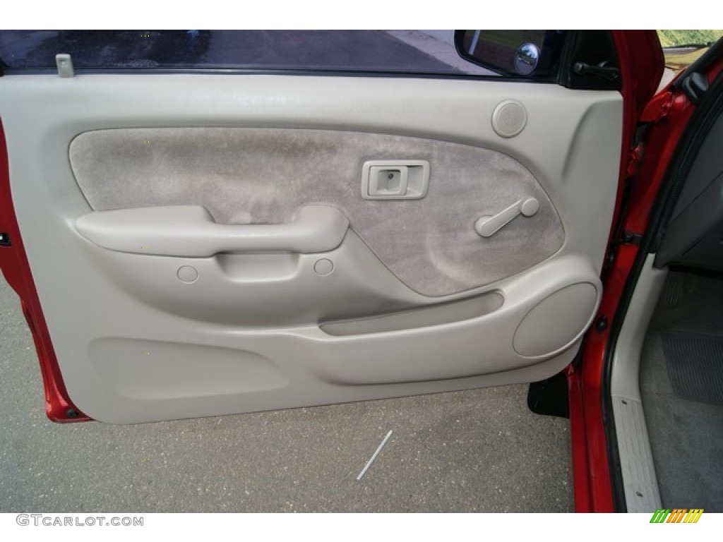 2003 Toyota Tacoma Xtracab Charcoal Door Panel Photo #65767054