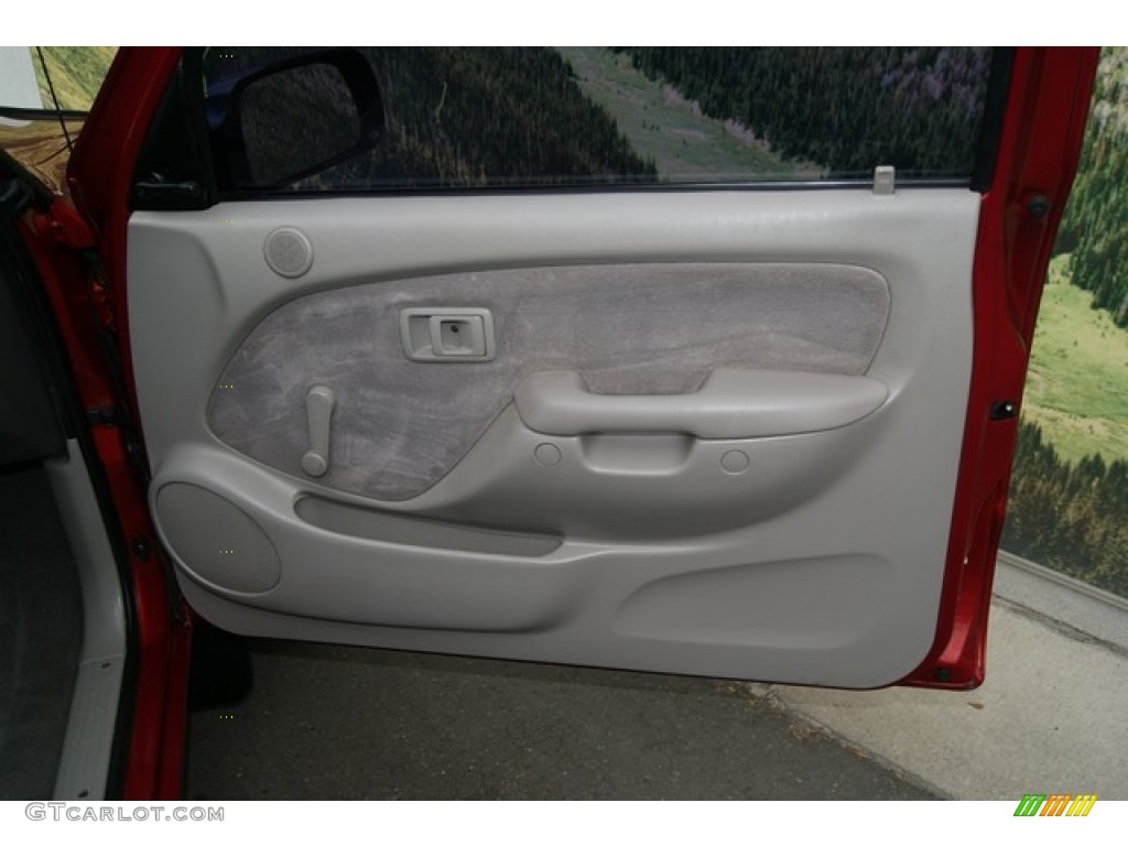 2003 Toyota Tacoma Xtracab Charcoal Door Panel Photo #65767063