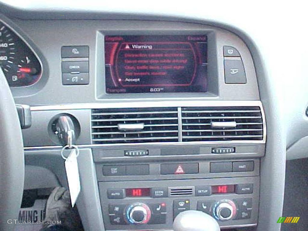 2006 A6 3.2 quattro Sedan - Oyster Grey Metallic / Platinum photo #18