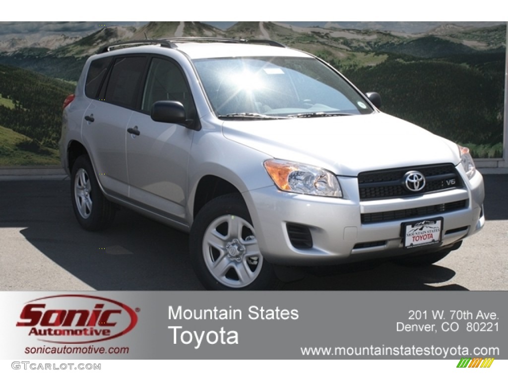 2012 RAV4 V6 4WD - Classic Silver Metallic / Ash photo #1