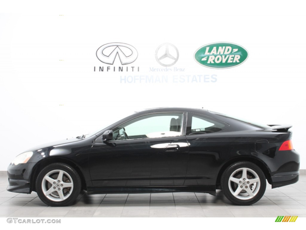 2003 RSX Type S Sports Coupe - Nighthawk Black Pearl / Ebony photo #2