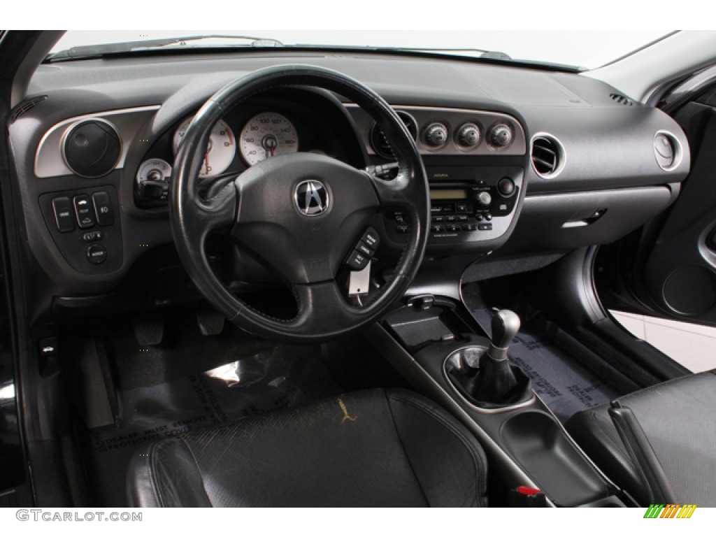2003 RSX Type S Sports Coupe - Nighthawk Black Pearl / Ebony photo #6
