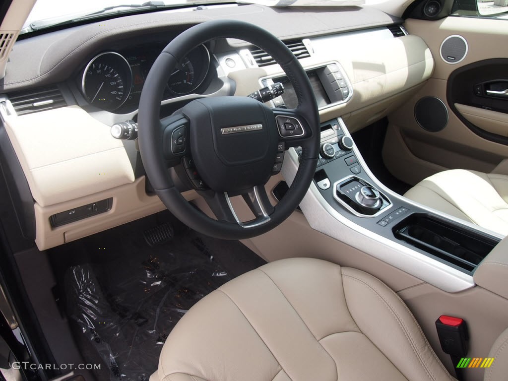 Almond/Espresso Interior 2012 Land Rover Range Rover Evoque Pure Photo #65768539