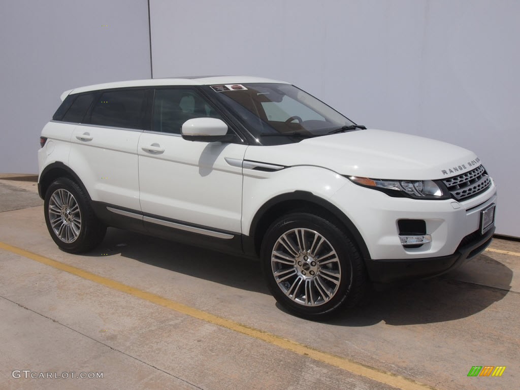 Fuji White 2012 Land Rover Range Rover Evoque Prestige Exterior Photo #65768647
