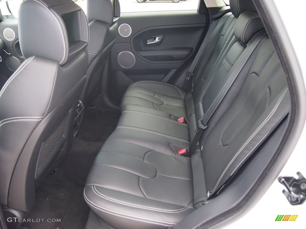 Ebony Interior 2012 Land Rover Range Rover Evoque Prestige Photo #65768701