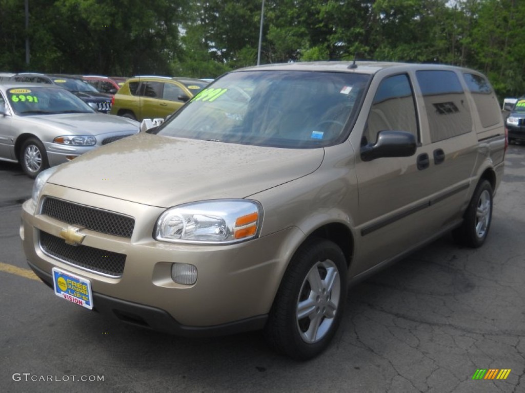 Sandstone Metallic Chevrolet Uplander