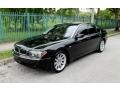 2005 Jet Black BMW 7 Series 745Li Sedan  photo #1