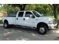 Oxford White - F350 Super Duty Lariat Crew Cab 4x4 Dually Photo No. 4