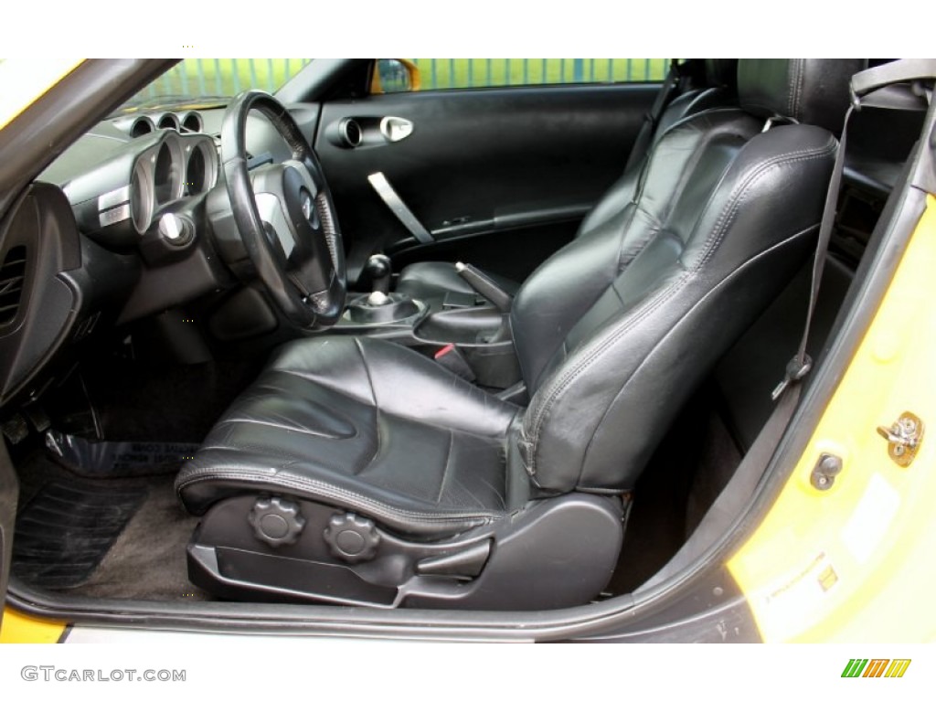 Charcoal Interior 2005 Nissan 350Z Touring Coupe Photo #65770624
