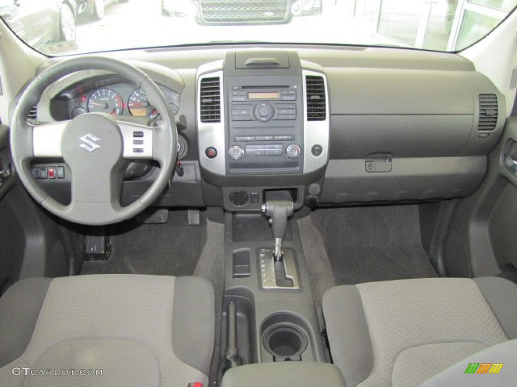 2009 Suzuki Equator Crew Cab Graphite Dashboard Photo #65771731