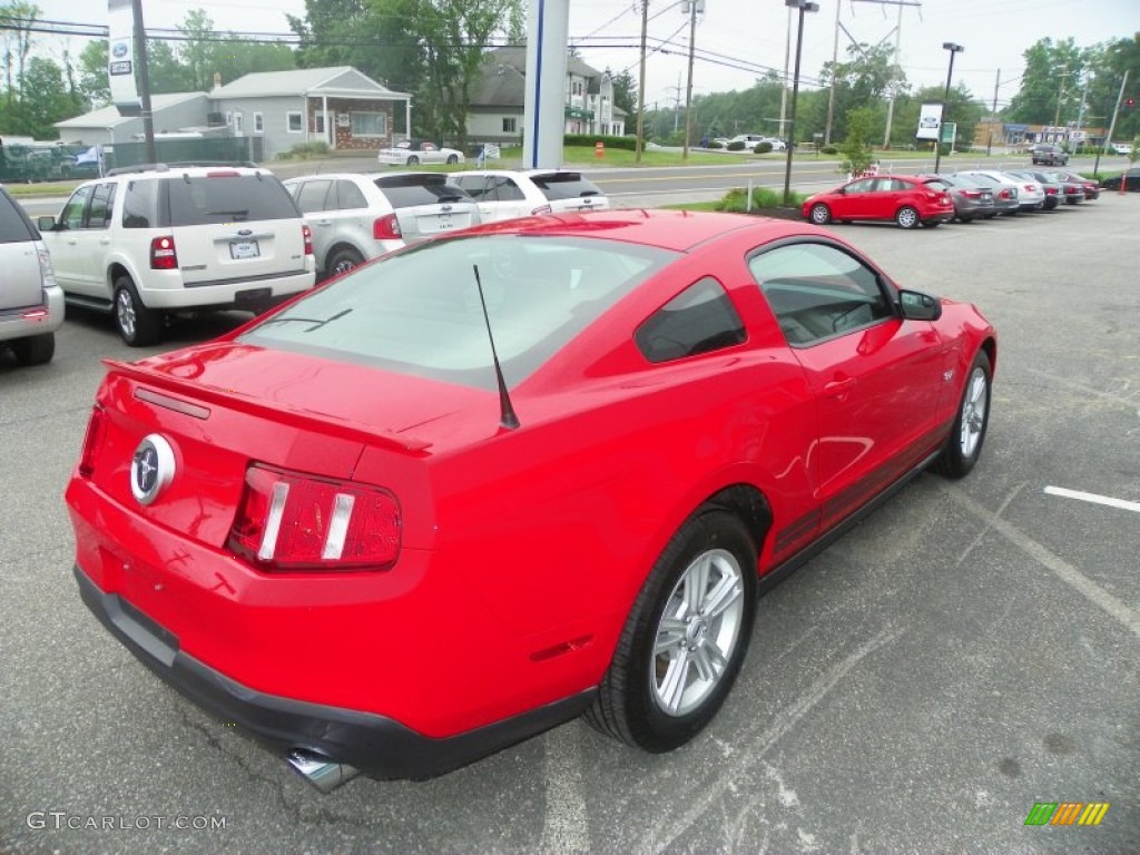2011 Mustang V6 Coupe - Race Red / Charcoal Black photo #3