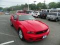 2011 Race Red Ford Mustang V6 Coupe  photo #7