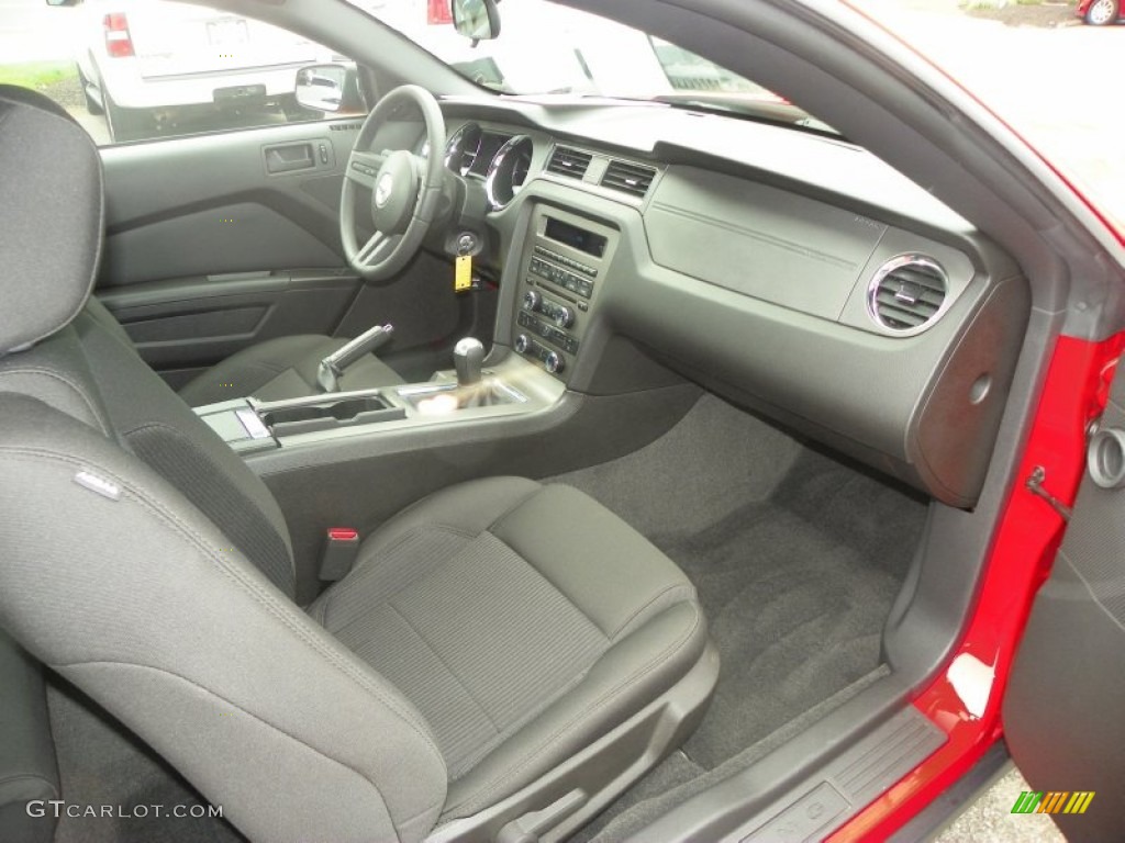 2011 Mustang V6 Coupe - Race Red / Charcoal Black photo #16