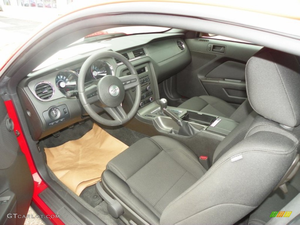 2011 Mustang V6 Coupe - Race Red / Charcoal Black photo #17