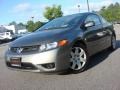 2008 Galaxy Gray Metallic Honda Civic LX Coupe  photo #1