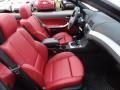  2006 M3 Convertible Imola Red Interior