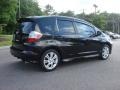 Crystal Black Pearl 2010 Honda Fit Sport Exterior