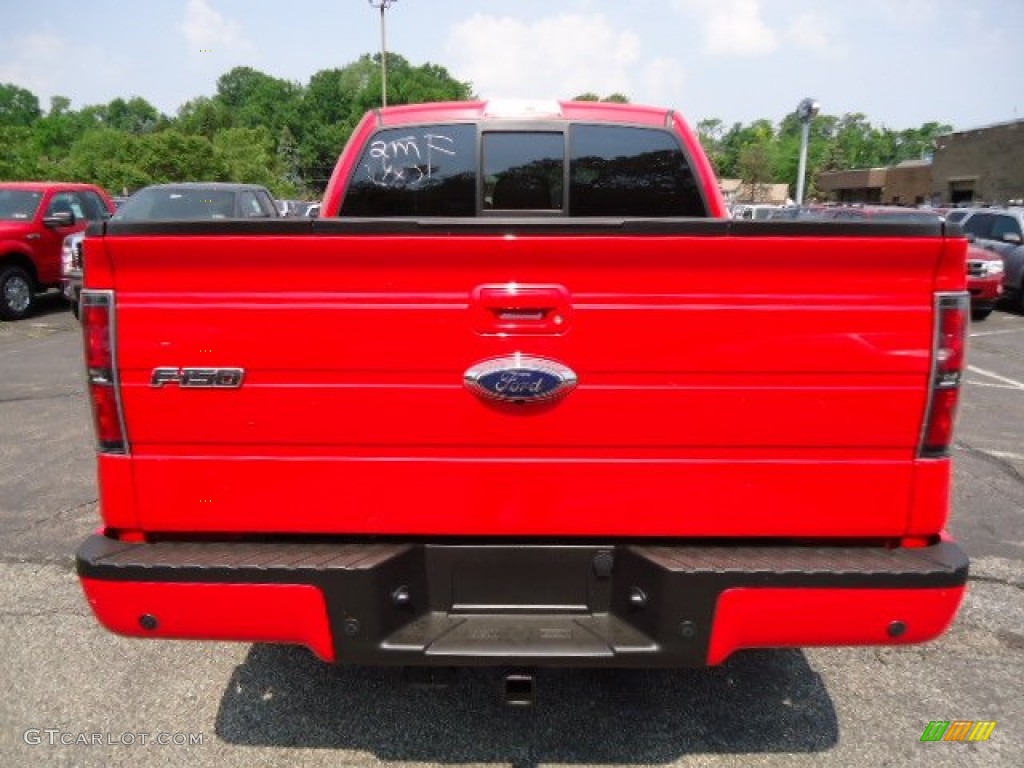 2012 F150 FX4 SuperCrew 4x4 - Race Red / Black photo #3