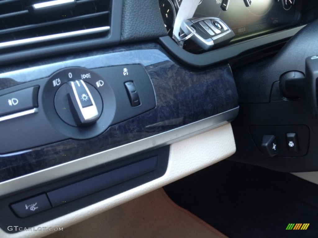 2009 7 Series 750Li Sedan - Milano Beige Metallic / Oyster/Black Nappa Leather photo #33