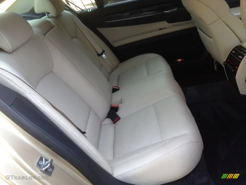 2009 BMW 7 Series 750Li Sedan Rear Seat Photo #65773888