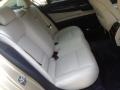 2009 BMW 7 Series Oyster/Black Nappa Leather Interior Rear Seat Photo