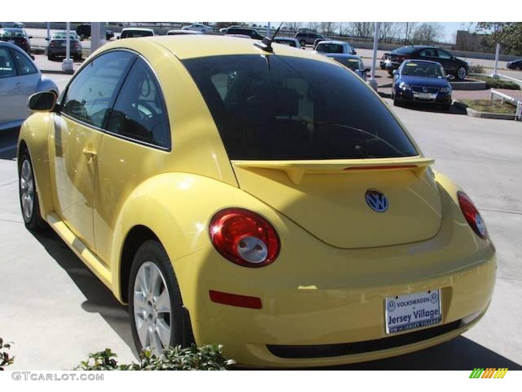 2009 New Beetle 2.5 Coupe - Sunflower Yellow / Black photo #14