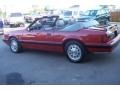 1987 Medium Cabernet Red Ford Mustang LX 5.0 Convertible  photo #4