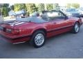 Medium Cabernet Red 1987 Ford Mustang LX 5.0 Convertible Exterior