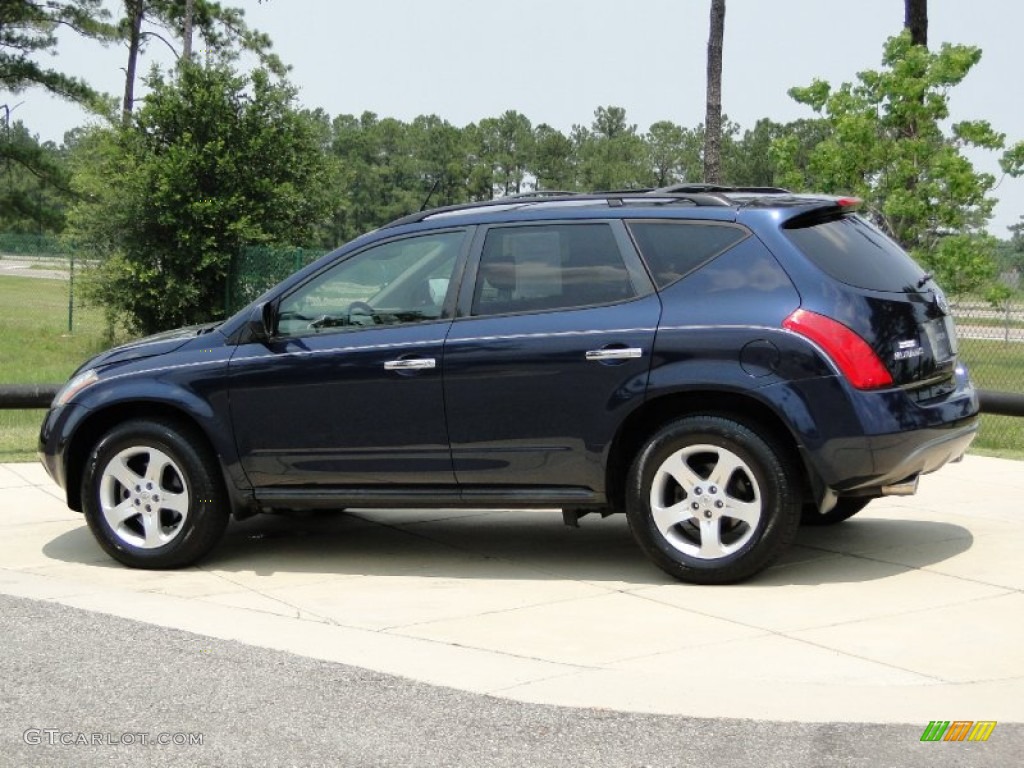 Midnight Blue Pearl 2005 Nissan Murano SL Exterior Photo #65774423