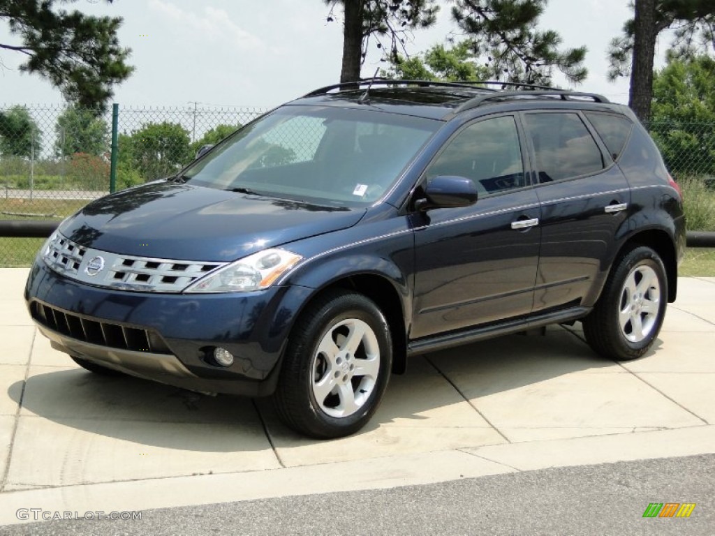 Midnight Blue Pearl 2005 Nissan Murano SL Exterior Photo #65774456