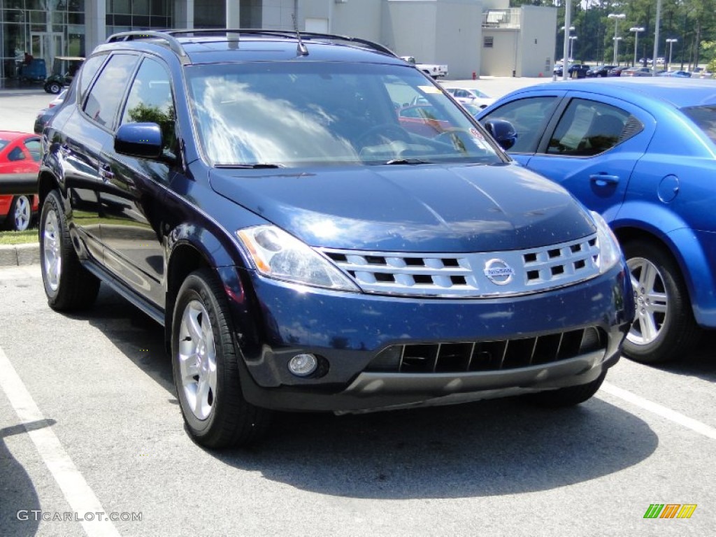 Midnight Blue Pearl 2005 Nissan Murano SL Exterior Photo #65774723