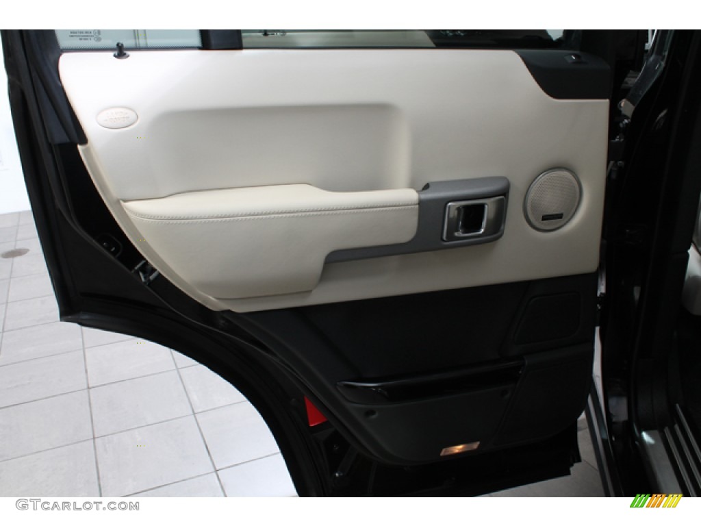2006 Range Rover Supercharged - Java Black Pearl / Ivory/Aspen photo #14