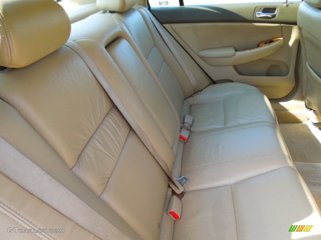 2003 Accord EX V6 Sedan - Taffeta White / Ivory photo #20