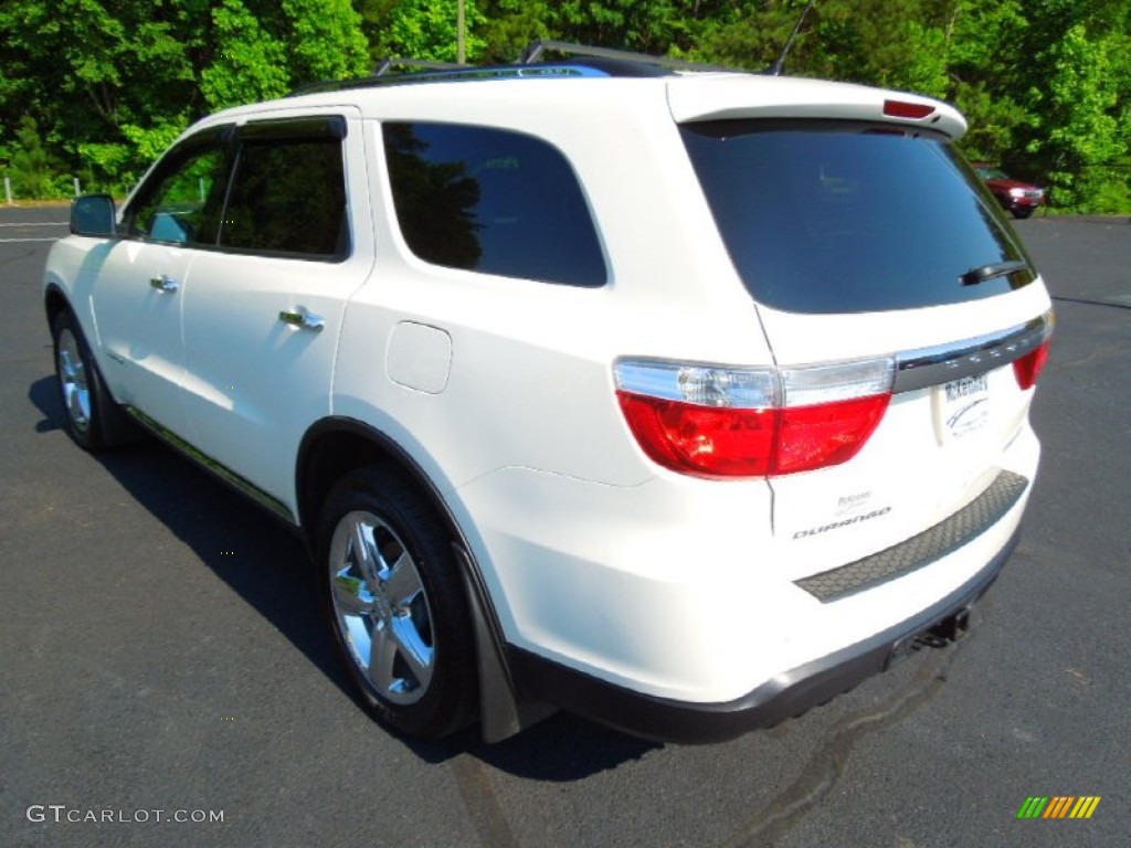 Stone White 2011 Dodge Durango Citadel Exterior Photo #65775272