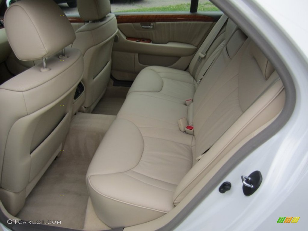 2005 LS 430 Sedan - Moonlight Pearl / Cashmere photo #17