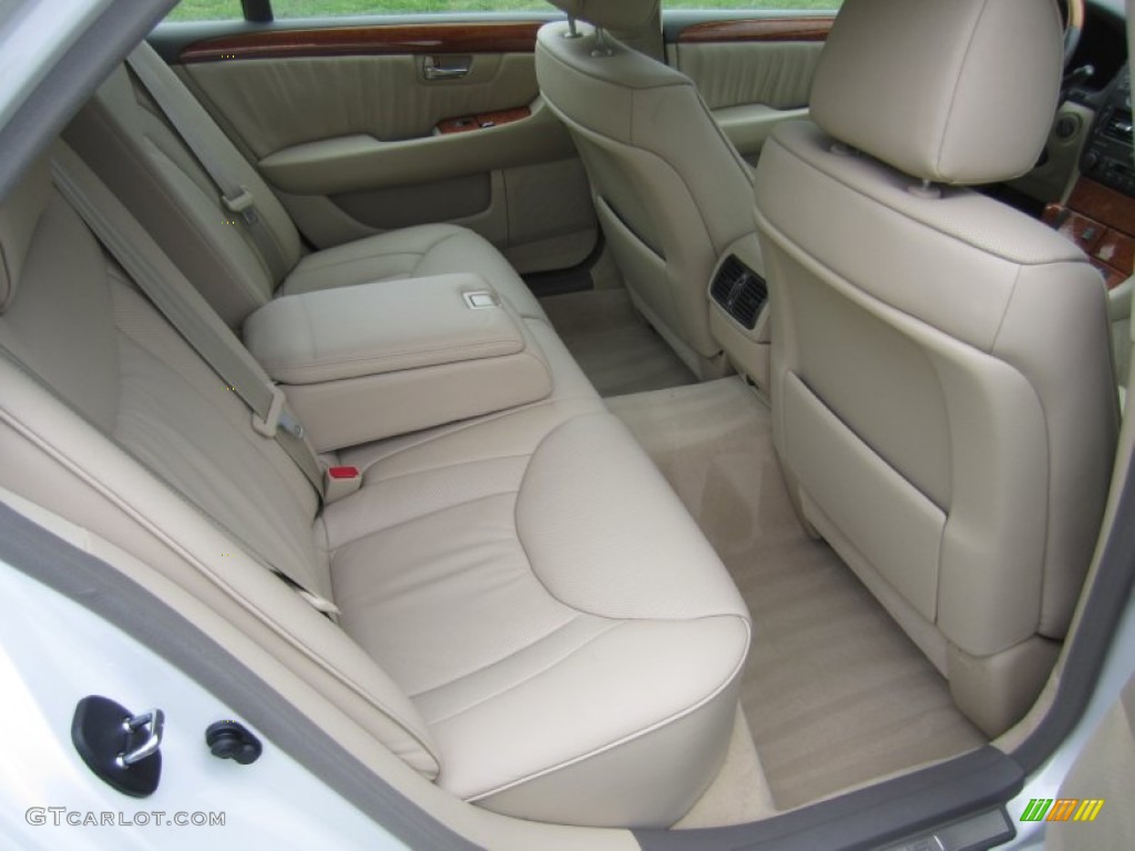 2005 LS 430 Sedan - Moonlight Pearl / Cashmere photo #21
