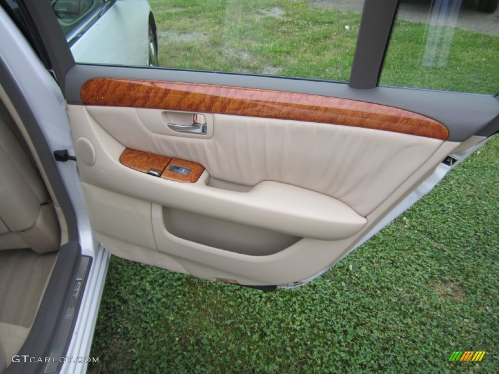 2005 LS 430 Sedan - Moonlight Pearl / Cashmere photo #22