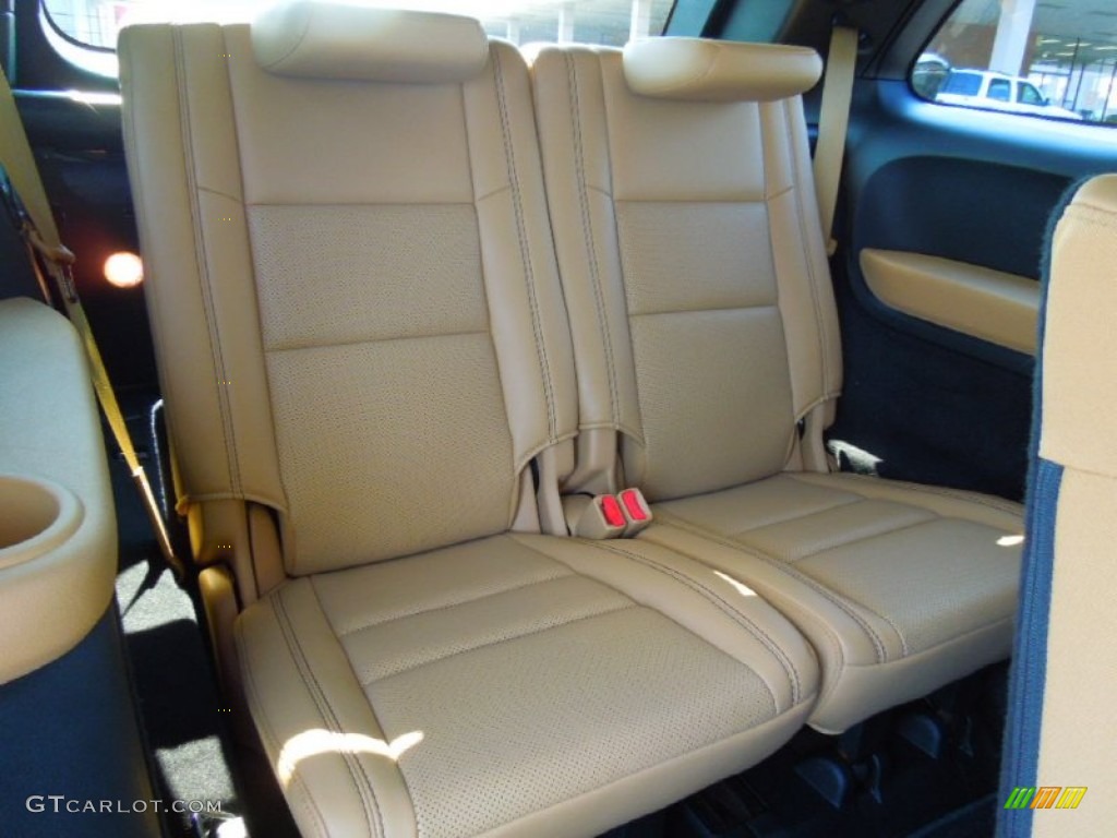 Black/Tan Interior 2011 Dodge Durango Citadel Photo #65775423