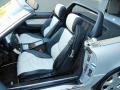 2002 Mercedes-Benz SL Silver/Black Interior Front Seat Photo