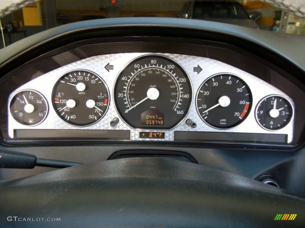 2002 Mercedes-Benz SL 500 Silver Arrow Roadster Gauges Photos