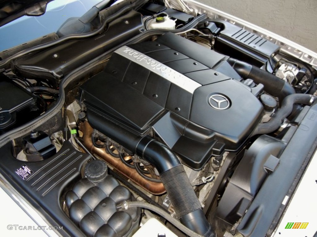 2002 Mercedes-Benz SL 500 Silver Arrow Roadster Engine Photos