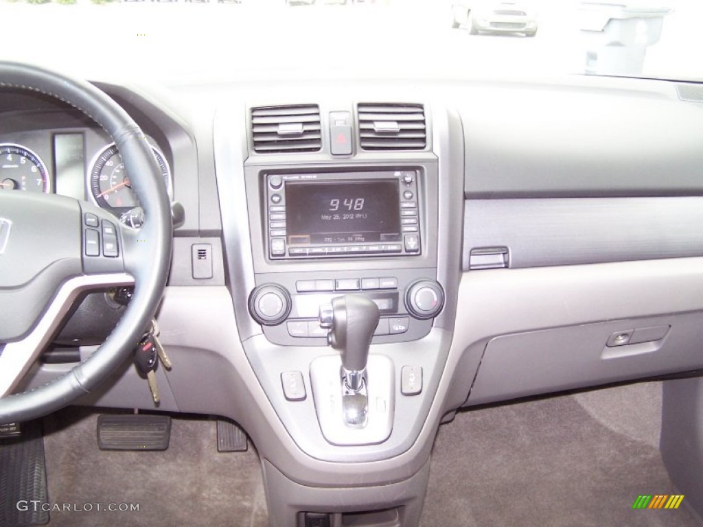 2009 CR-V EX-L 4WD - Taffeta White / Gray photo #8