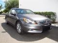 2012 Polished Metal Metallic Honda Accord EX-L V6 Sedan  photo #1